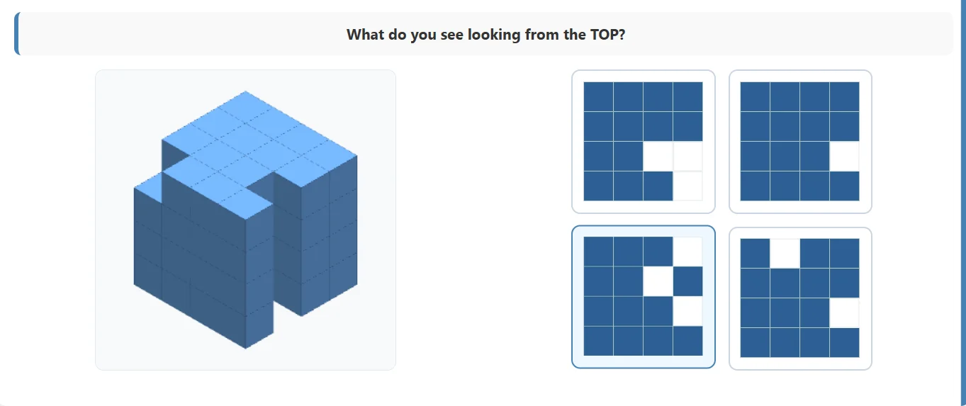 Cube test preview