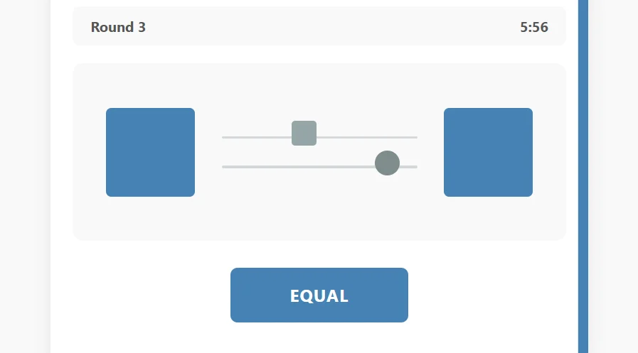 Equal Objects test preview