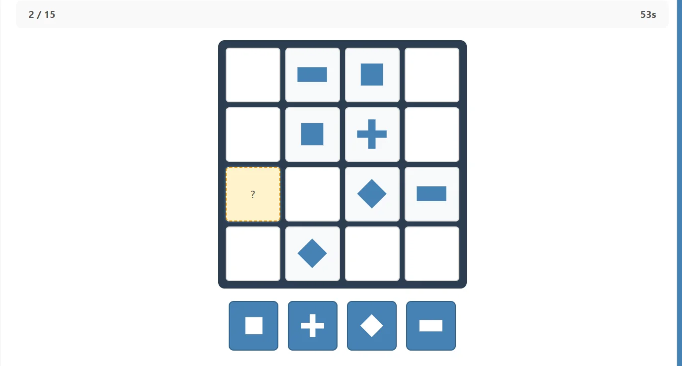 Grid Shapes test preview
