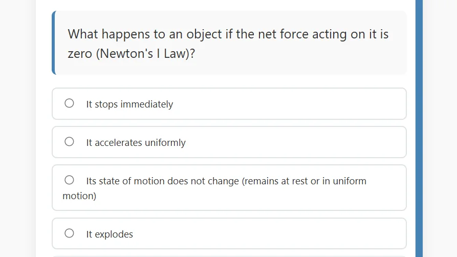 Physics Fundamentals test preview